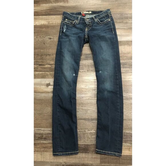 BKE Mya Skinny Jean Womens Size 26,5x31 Stretch Blue Jeans - Picture 1 of 7